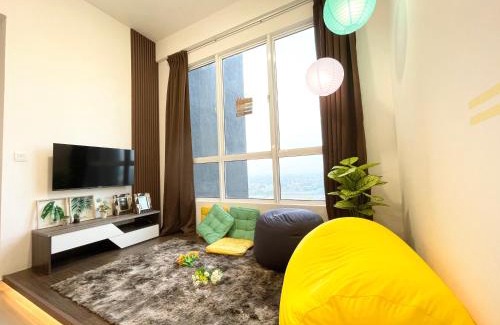 Malacca City Apartment | Amber 2B2B Cozy apt Wi-Fi TV Box near Encore Melaka