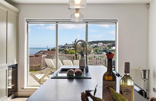 Saundersfoot Cottage | Amber Cottage - Hot Tub, Sea Views and Log Burner