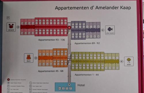 Hollum Apartment | Amelander kaap 46, Lovely 1 bedroom apartment with nice terrace