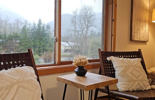 Marblemount House | American Alps Lodge-HotTub, EV Charger, Riverfront