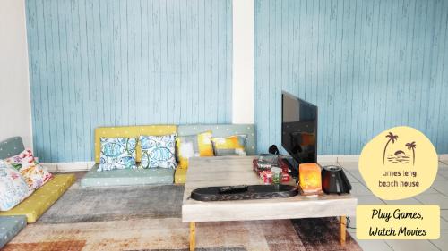 Si Rusa Apartment | Ames Leng Beach House @ PD 5th Mile