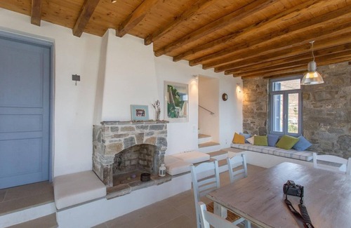Ramos Villa | An Amazing Stone Villa-b in Serifos w Shared Pool
