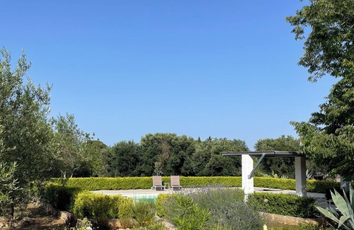 Ostuni Villa | An ancient Trullo surrounded by olive trees with a gorgeous saltwater pool
