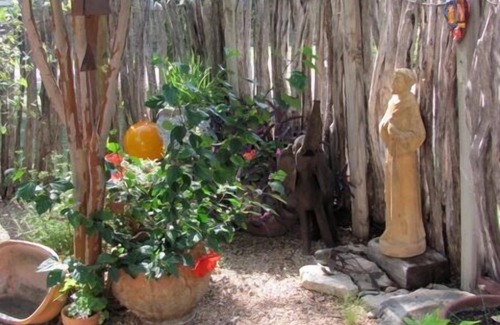 Fredericksburg House | An art filled, 120 year old limestone house, 4 blocks from Main St.