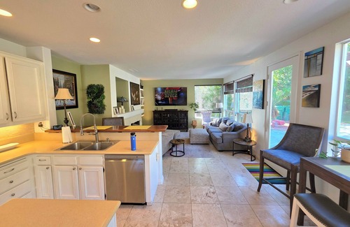 Rancho Penasquitos House | An Artist's Dream 4-Bedroom Retreat with Pool, Hot Tub, Firepit, BBQ island