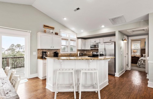 Monteray Shores House | Anchor Bar: Soundside, Private Pool w/Tiki Bar, Spa, Access to Fitness Center
