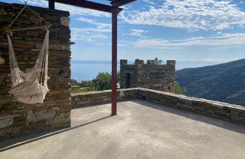 Andros Town Apartment | Andros Vineyard house with sea view