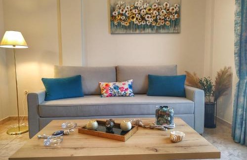 Paleopolis Apartment | Anemone Bleu - Sea View - Chora Center