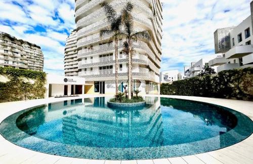 Casablanca Apartment | Anfa Finance City CFC! Magnifique Apt Tours Végétales, grande terrasse, piscine, parking