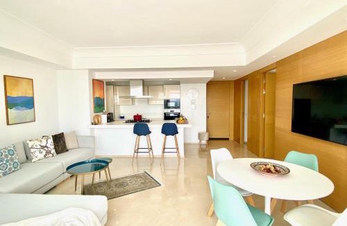 Casablanca Apartment | Anfa Finance City CFC! Magnifique Apt Tours Végétales, grande terrasse, piscine, parking