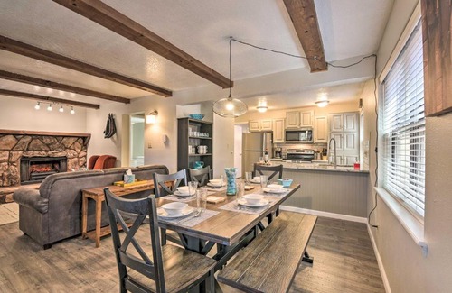 Angel Fire Apartment | Angel Fire Condo with Fireplace Less Than 1 Mi to Ski Resort