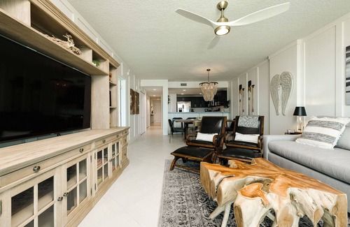 Ocean View Halifax Estates Condo | Angel's Envy at The Aruba - Pool/Hot tub are open!