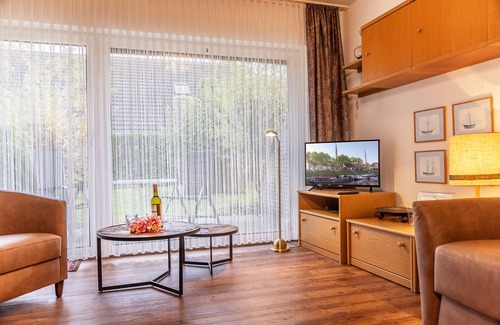 Harlesiel Apartment | Anmutig und Neuzeitlich: Diese Niedlich Eingerichtete Erdgeschoss-suite von ca