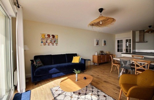 Hardelot-Plage Apartment | Annonce Professionnelle. Appartement en rdc Face Mer, 2 Chambres Pour 4 à 6 Personnes Hardelot