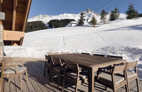 Meribel Centre Apartment | Antarès NAOS 203D - huge duplex luxury apartment ski in/ski out
