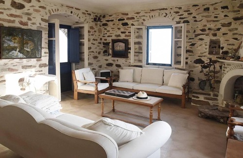 Antiparos Apartment | Antiparos Stone House with sea views