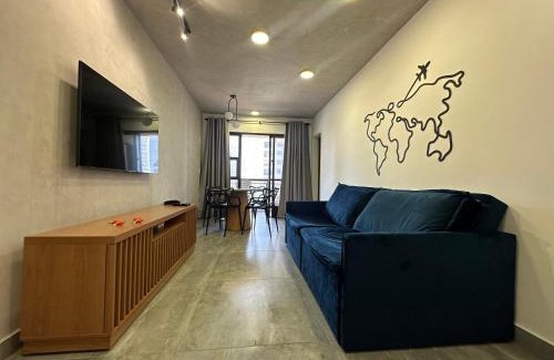 Barra da Tijuca Apartment | Apê Beira da Praia. Moderno!