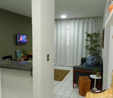 Antonio Diogo Apartment | Ap 2 qts - Fortaleza - Praia do Futuro - Piscinas - WiFi - Ar-cond - Garagem
