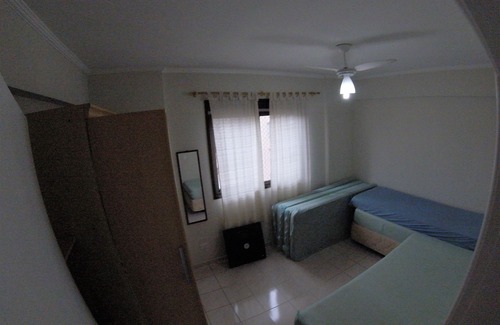 Guilhermina Apartment | AP 80m2 spacious, corner to the beach, excellent location in front of the fair