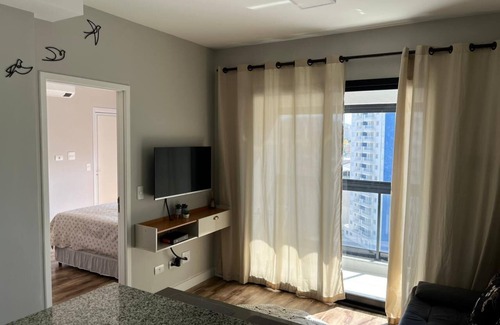 Alphaville Apartment | Ap Aconchegante com Ar-cond, Ótimo Wi-fi, Vaga e Piscina. Perto de Alphaville