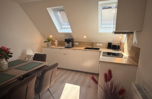 Feldberger Seenlandschaft Apartment | Apartment 'Familienwohnung' with Lake View, Shared Terrace and Wi-Fi