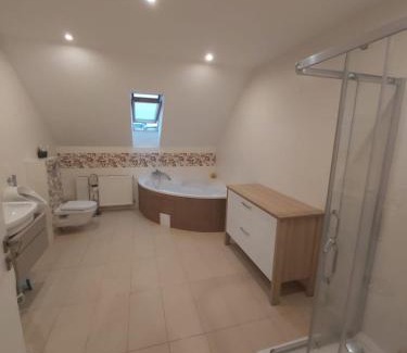 Niewiesze Apartment | Apartament GórnyŚląsk blisko jeziora - 120qm - 3 sypialnie z parkingiem i klimatyzacją - Flat UpperSilesia with Parking & air conditioning - Ferienwohnung OberSchlesien mit 3 Schlafzimmern inklusive Parkplatz und Klima - Nähe Badesee und Sandstrand