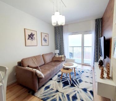 Swieradow-Zdroj Apartment | Apartament Szyszka Izerski Resort - strefa z sauną