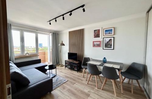 Wrzeszcz Apartment | Apartament z widokiem na Gdańsk i Zatokę free & priv Parking