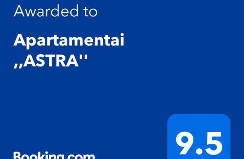 Birstonas Apartment | Apartamentai ,ASTRA'
