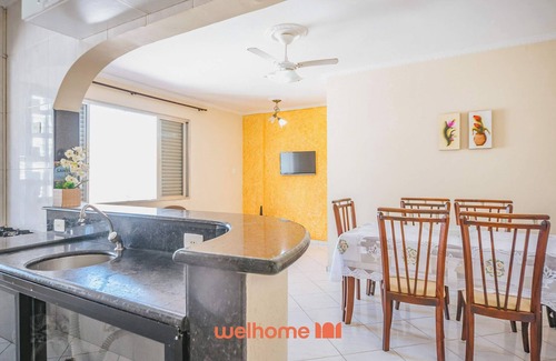Embare Apartment | Apartamento à beira-mar na Praia do Embaré, Santos