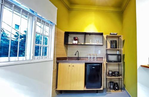 Macae Apartment | Apartamento charmoso, Cozinha completa, Smart TV, Ar condicionado