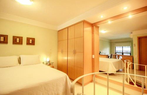Indianopolis Apartment | Apartamento Duplex Place Vendome! Moema, 58m2, Amplo, Conforto, Luxo! Servicos, Estacionamento, Internet, Metro!
