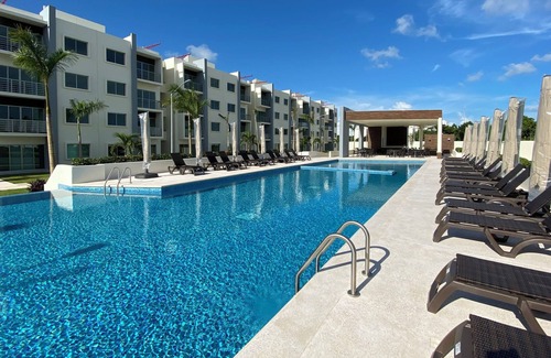 S.M. 57 Apartment | Apartamento en Cancún en Planta Baja y Hermosa Vista a la Alberca