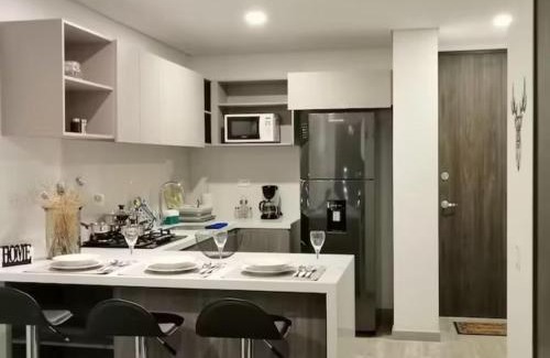 Zipaquira Apartment | Apartamento moderno con balcón o terraza
