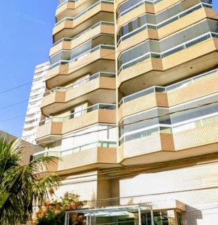 Aviacao Apartment | Apartamento na Praia Grande Vista ao Mar 1 quarto 100m da Areia