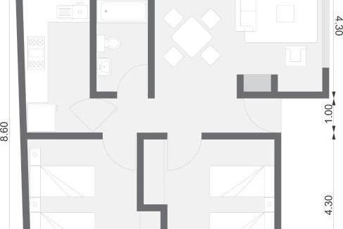 La Floresta Apartment | Apartamentos Los Quipus