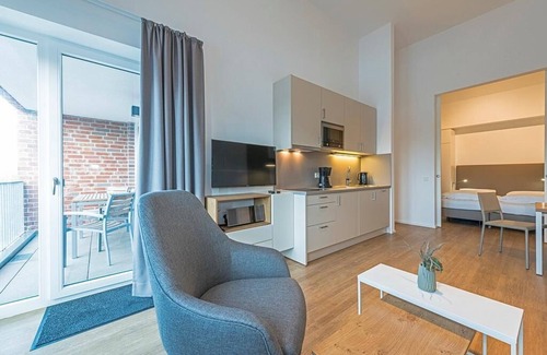 Langeoog Apartment | Apartment in Strandnähe mit Sonniger Süd-west-loggia, Badewanne & Sauna im Haus!