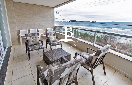 Governador Celso Ramos Apartment | Apartment 3 suites with sea view! Palmas Beach (SC)