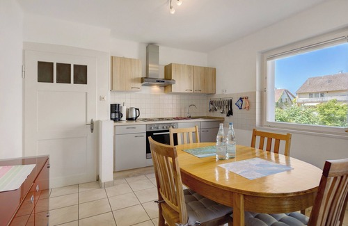 Radolfzell am Bodensee Apartment | Apartment 'Kleeblatt' with Shared Terrace, Shared Garden and Wi-Fi