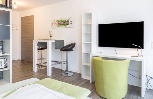 Rielasingen-Worblingen Apartment | Apartment 6 in Apartment House “Aach Apart” near Lake Constance with Wi-Fi