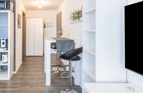 Rielasingen-Worblingen Apartment | Apartment 6 in Apartment House “Aach Apart” near Lake Constance with Wi-Fi