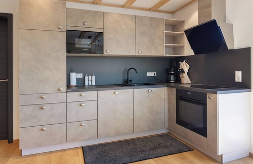 Triberg im Schwarzwald Apartment | Apartment 'Kapellen Blick' with Mountain View, Shared Terrace and Wi-Fi