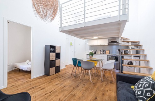 Nice City Centre Apartment | Apartment 1 bedroom Mezzanine - Gambetta