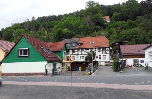 Altenbrak Apartment | Apartment 1 in log cabin style in the climatic health resort Altenbrak Harz with wellness oasis