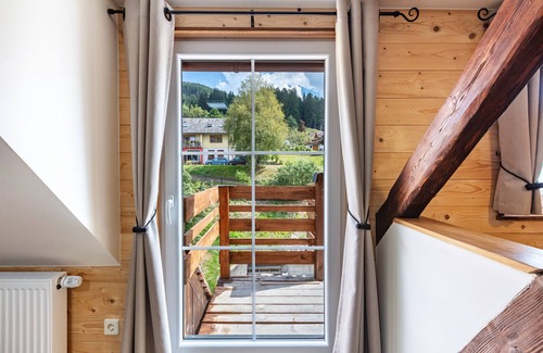 St. Blasien Apartment | Apartment '1' with Mountain View, Balcony and Wi-Fi