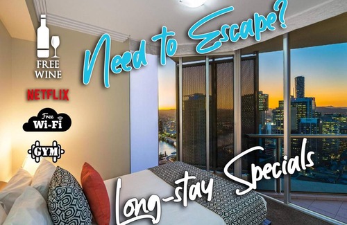 Brisbane Central Business District Apartment | Apartment ∙ 2 bedrooms ∙ 4 guests