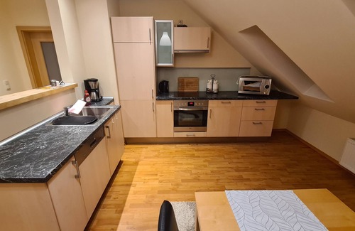 Sulzbach-Rosenberg Apartment | Apartment 2 rooms near Su-Ro, directly on the 5 rivers cycle path for 2 persons