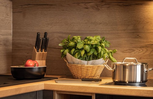 Eck Apartment | Apartment 2 Falkenstein up to 3 persons, kitchen, bedroom, 50 sqm