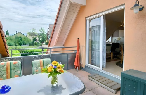 Bad Krozingen Apartment | Apartment '2 Haus Schmiedeweg' with Private Terrace and Wi-Fi