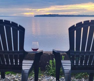Birch Bay Apartment | Apartment #2 with large kitchen across the street from the beach